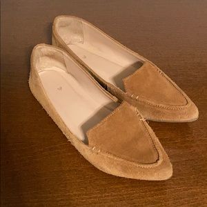 Lulus suede loafers